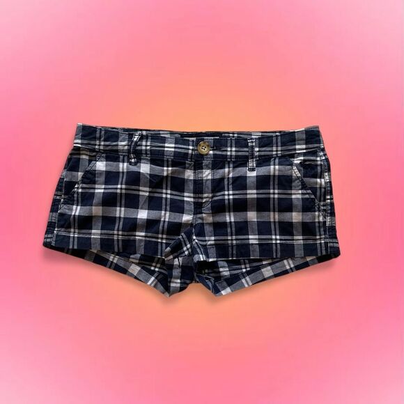 ABERCROMBIE PLAID SHORTS - Picture 1 of 6